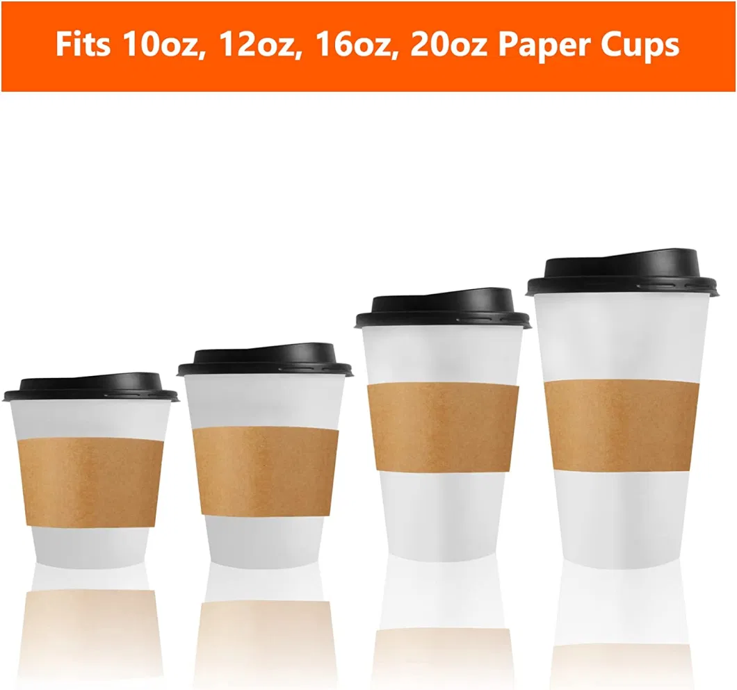 Cup Takeaway Coffee Sleeve Custom Hot Paper Cup Sleeve