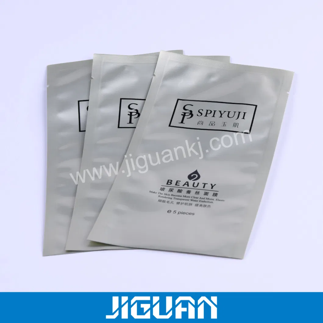 Resealable Matt Black Color Aluminum Foil Lined Zip Bag