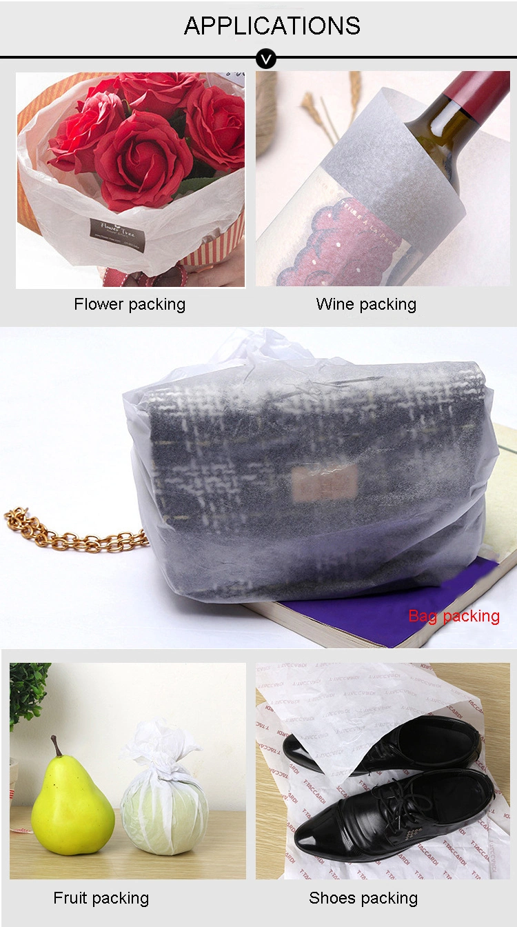 14G Gift Packaging Wrap Tissue Paper Flower Wrapping 17g Tissue Paper