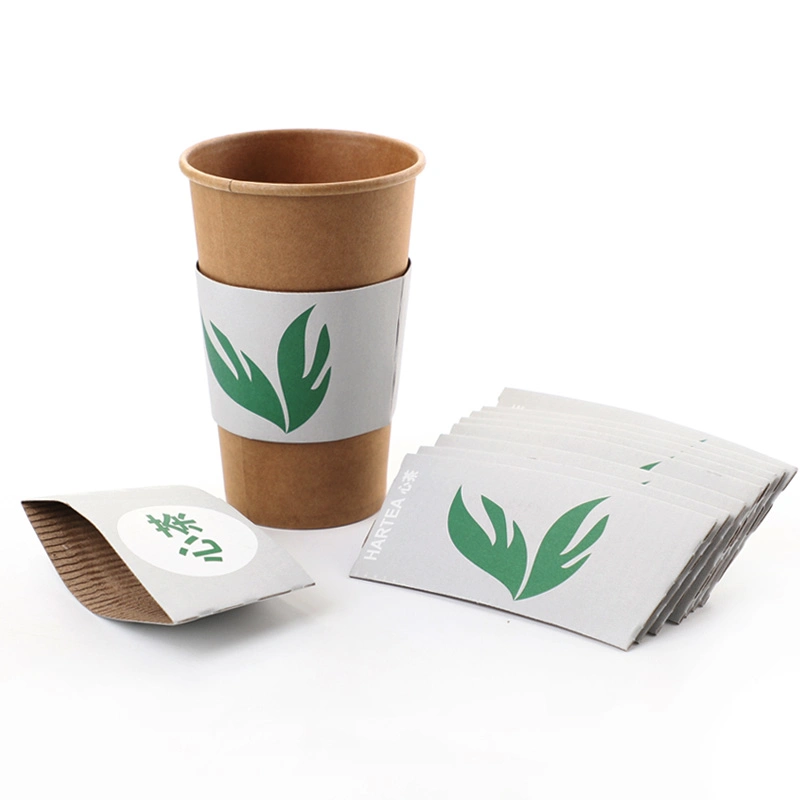 Custom Printed Hot Drink Cup Cover Coffee Cup Sleeve