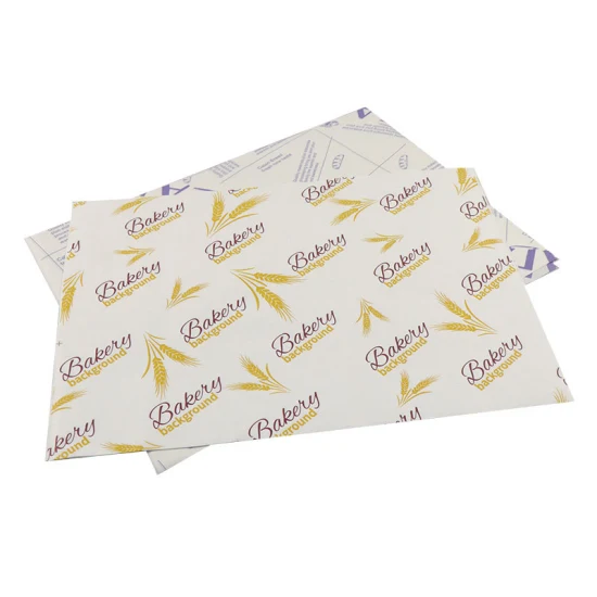 Custom Fast Food Wrapping Packaging Deli Hamburger Wrapper Burger Wrap Greaseproof Sandwich Paper